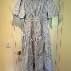 Showpo Blue Midi Dress Elegant and Versatile